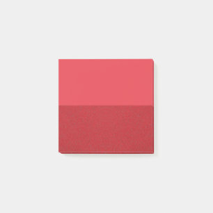 Bloco De Notas Notas De Pós-Ti® Vermelho De Meia Matriz E Meio Gl