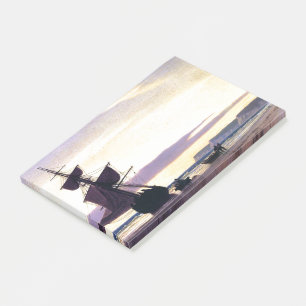 Bloco De Notas Notas de post-it de Bradford do por do sol da
