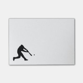 Bloco De Notas Notas de post-it do basebol