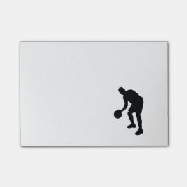 Bloco De Notas Notas de post-it do basquetebol