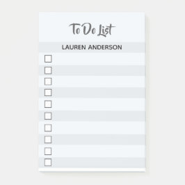 Bloco De Notas Notas de post-it feitas sob encomenda da lista de