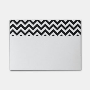 Bloco De Notas Notas de post-it na moda de Chevron