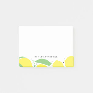 Bloco De Notas Notas de post-it personalizadas da árvore de lim