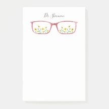 Notas de post-it personalizadas das margaridas &