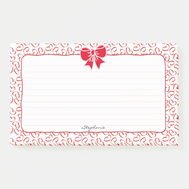 Bloco De Notas Notas de posto (Frente)