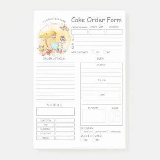 Bloco De Notas Notas de posto