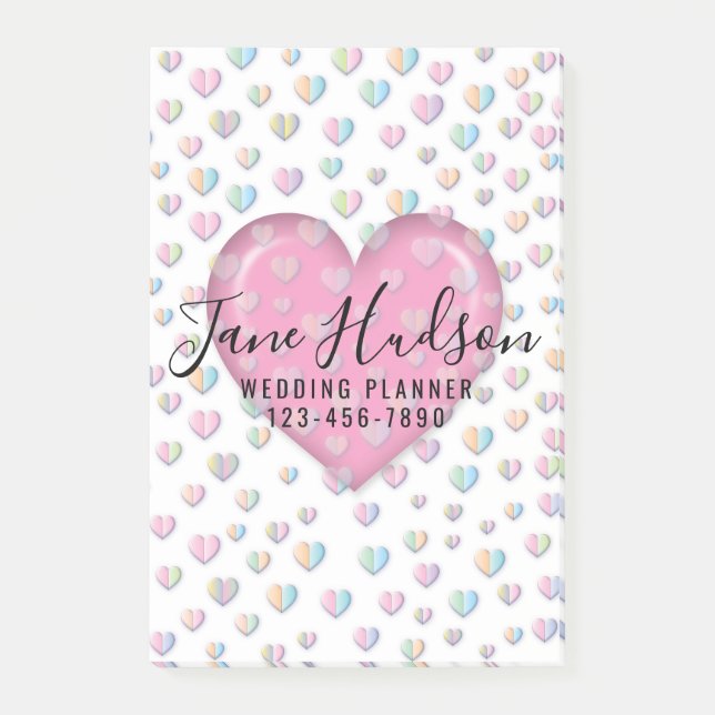 Bloco De Notas Notas de posto (Frente)