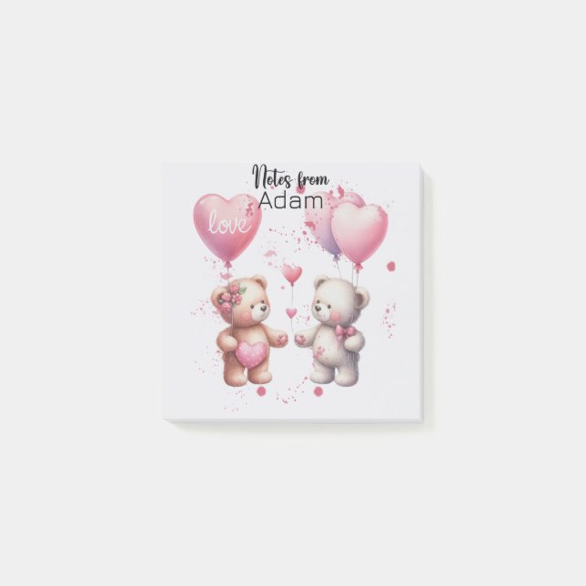 Bloco De Notas Notas de posto (Frente)