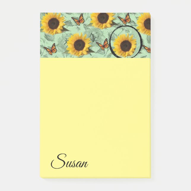 Bloco De Notas Notas de posto (Frente)