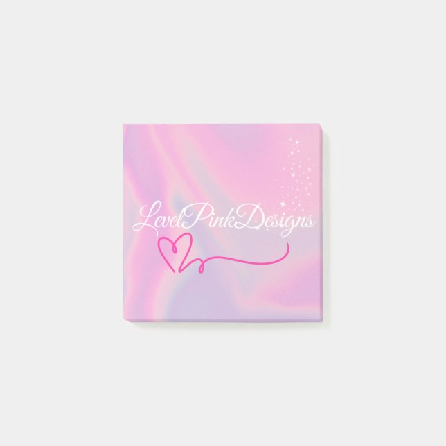 Bloco De Notas Notas de Posto Bonitas (Frente)