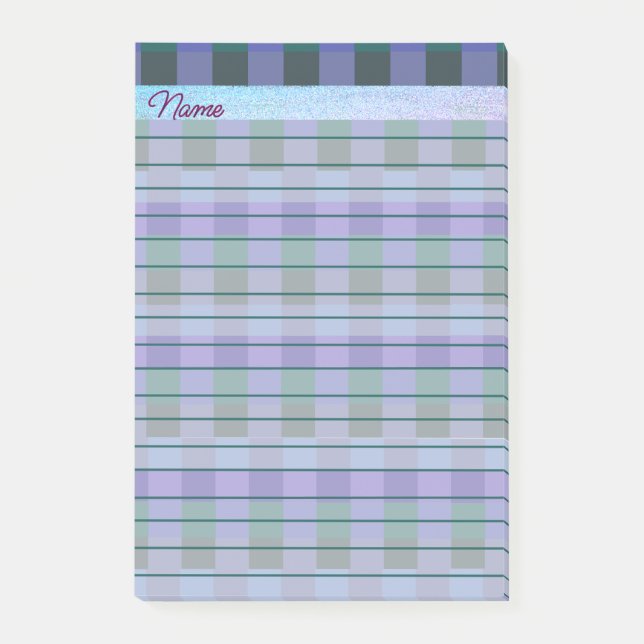 Bloco De Notas Notas de Posto bonitinhas (Frente)