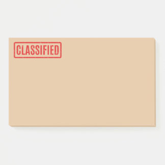 Bloco De Notas Notas de Posto Classificado Escritas