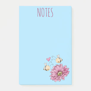 Bloco De Notas Notas de Posto de Abelhas Cortadas