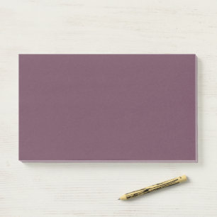 Bloco De Notas Notas de Posto de ameixa minimalista