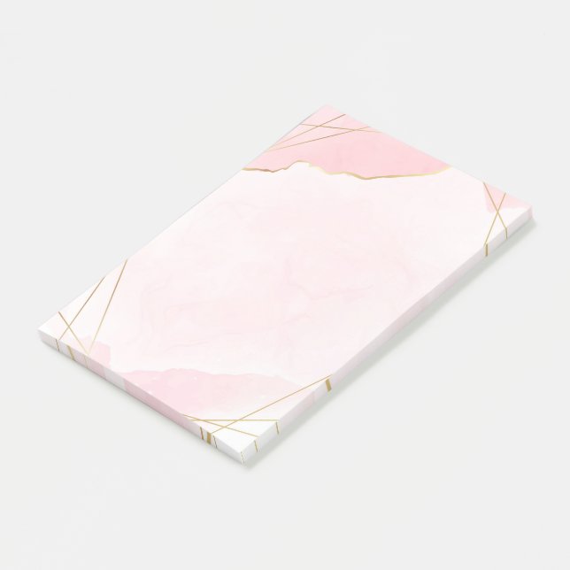 Bloco De Notas Notas de Posto de Aquarela (Inclinado)