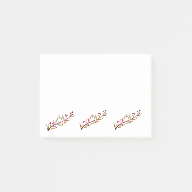 Bloco De Notas Notas de Posto de arte de queda (Frente)