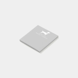 Bloco De Notas Notas de Posto de Cachshund Wiener Dog Puppy