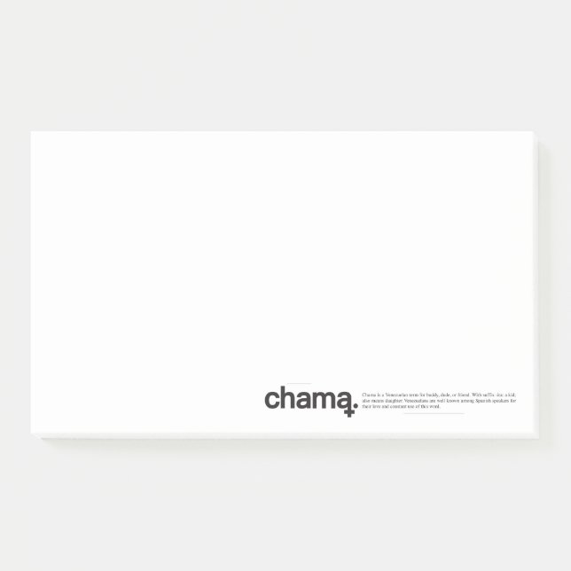 Bloco De Notas Notas de Posto de Chama Preto e Branco (Frente)