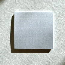 Notas de Posto de Gingham Azul/Verde