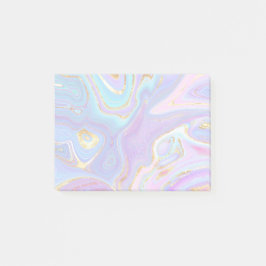 Bloco De Notas notas de posto de mármore fluido