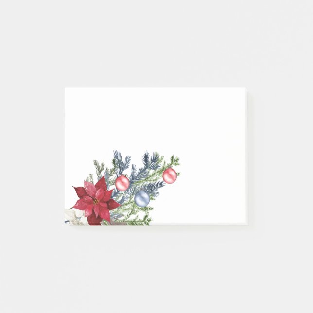 Bloco De Notas Notas de Posto de Natal (Frente)