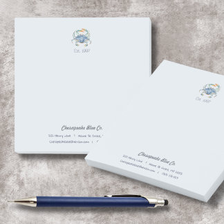 Bloco De Notas Notas de Posto de Negócios Personalizadas do Maryl