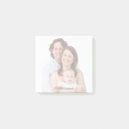 Bloco De Notas Notas de Posto de Nome Personalizado de Fotografia