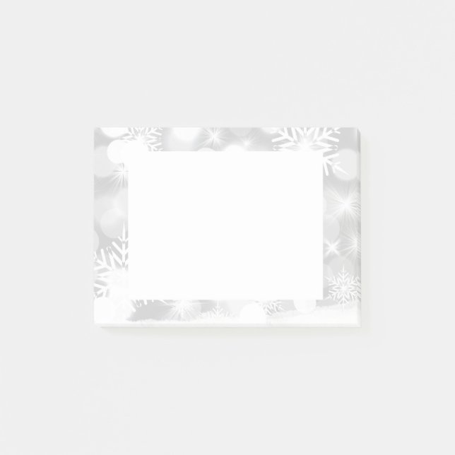 Bloco De Notas Notas de Posto de Notas de Posto de Feriado (Frente)