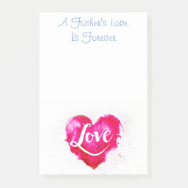 Bloco De Notas Notas de Posto de pai