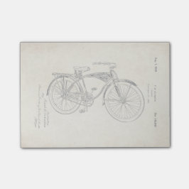 Bloco De Notas Notas de Posto de Patente da Bicicleta Schwinn