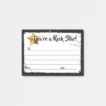 Notas de posto de trabalho do excelente de reconhe