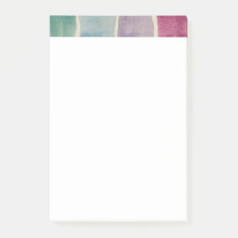 Bloco De Notas Notas de Posto de WATERCOLORS