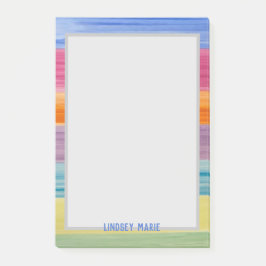 Bloco De Notas Notas de Posto de WATERCOLORS