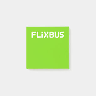 Bloco De Notas Notas de Posto do Flixbus
