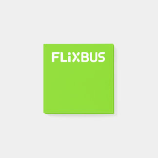 Bloco De Notas Notas de Posto do Flixbus
