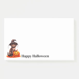 Bloco De Notas Notas de Posto do Halloween