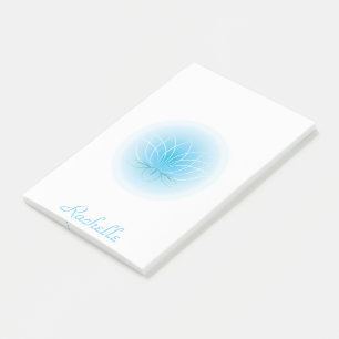 Bloco De Notas Notas de Posto do Lotus