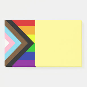Bloco De Notas Notas de Posto do Orgulho LGBTQ+