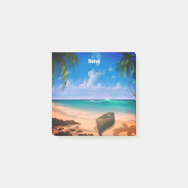 Bloco De Notas Notas de Posto do Paraíso (Frente)