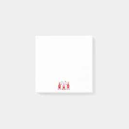 Bloco De Notas Notas de Posto dos Gnomos namorados