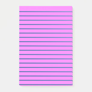 Bloco De Notas Notas de Posto em Links Rosa