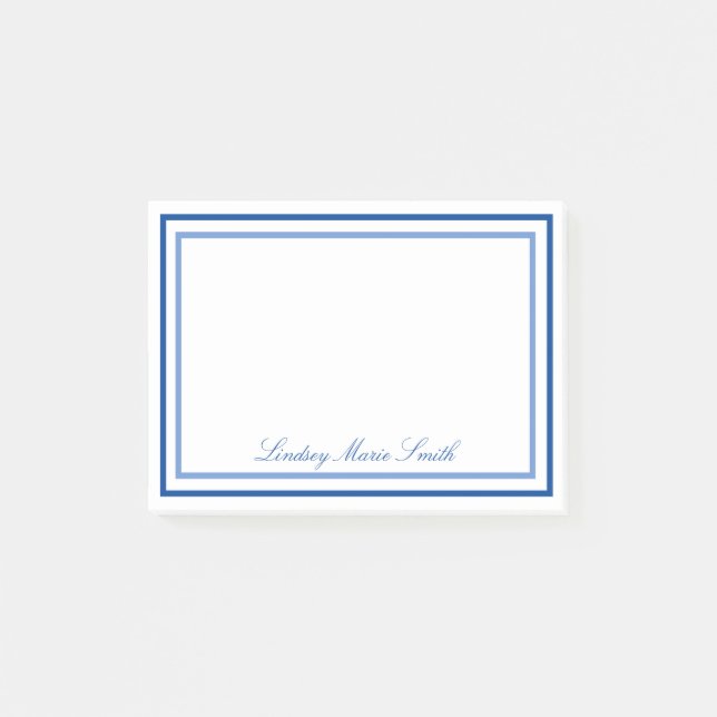 Bloco De Notas Notas de Posto IMPRESSIONADAS PERSONALIZADAS (Frente)