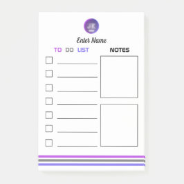 Bloco De Notas Notas de posto para fazer Lista Notas de seção Log