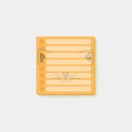 Bloco De Notas Notas de Posto Personalizadas Adoráveis do Cat