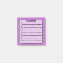 Bloco De Notas Notas de Posto Personalizadas de Gato Preto Cinto