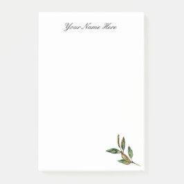 Bloco De Notas Notas de Posto Personalizadas do Folheto