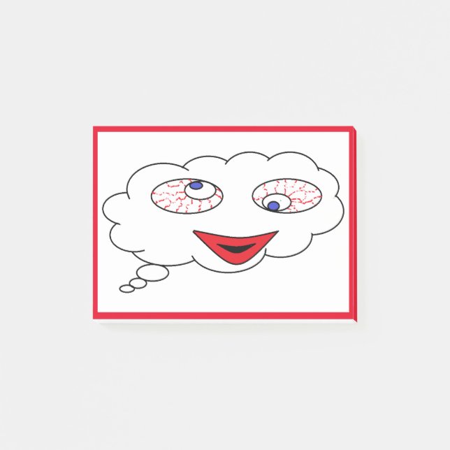 Bloco De Notas Notas de posto personalizadas personalizadas perso (Frente)