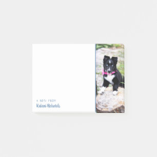 Bloco De Notas Notas de Posto Personalizado de Fotografia Lateral