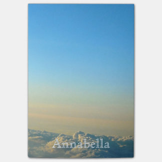 Bloco De Notas Notas de Posto-Ti 4x6 da Nuvem