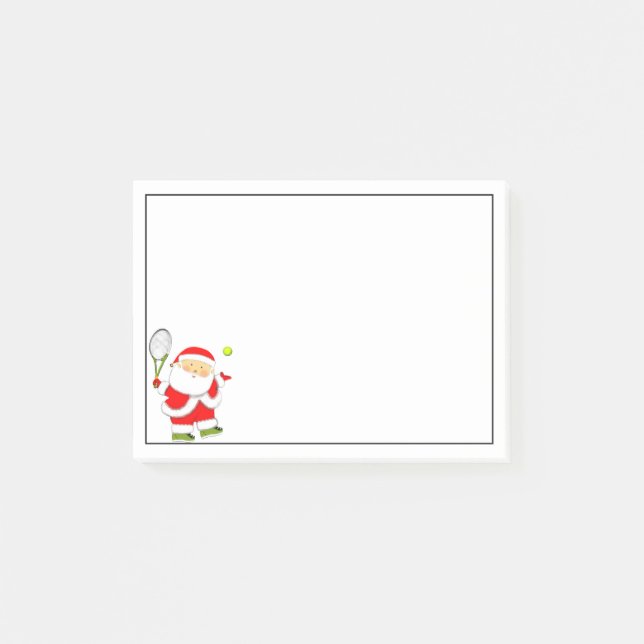 Bloco De Notas Notas de Presentes de Férias de Tênis (Frente)